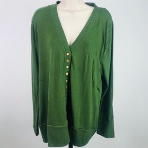 Zenana outfitters 3x Women’s button down cardigan